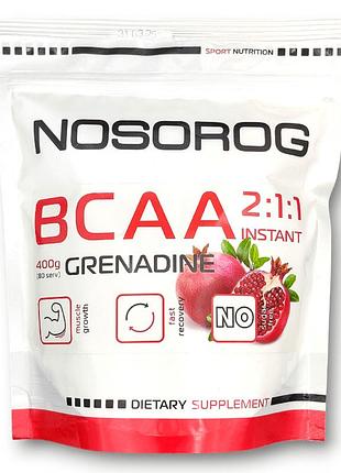Nosorog bcaa 2:1:1 гранат, 400 грам