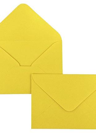 Конверты 13*9.3 см бумажные "simple color" (упаковка 20 шт)