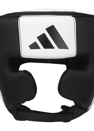 Боксерский шлем adidas speed pro| черно/белый | adispd350hg