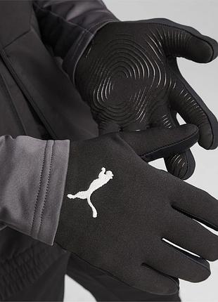 Рукавички puma indwinterized player glove чорний уні m 3