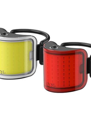 Комплект мигалок передняя+задняя knog lil' cobber twinpack 110/50 lumens