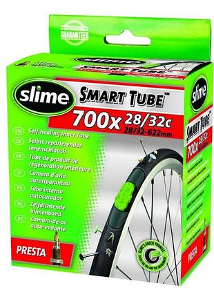 Антипрокольна камера з рідиною 700 x 28 - 32 presta, slime