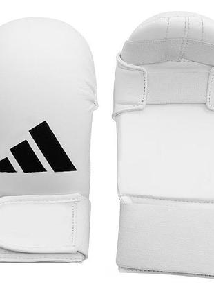 Перчатки для каратэ adidas jka | белые | 661.11