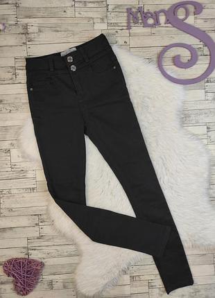 Детские джинсы new look для девочки черные skinny размер 152