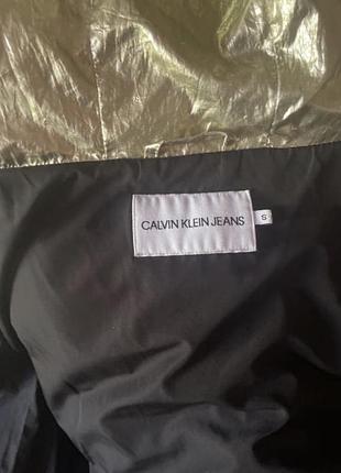 Куртка пуховик на пуху calvin klein 10