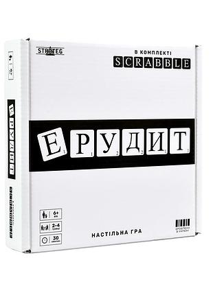 Гра настільна strateg ерудит чорно-білий укр (30640)