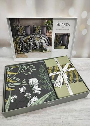 Постельное белье clasy ранфорс люкс евро размер 200 на 220 см botanica