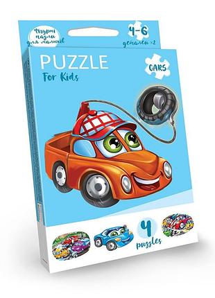 Пазли danko toys розвиваючі puzzle для малюків (рос.) (pfk-08)
