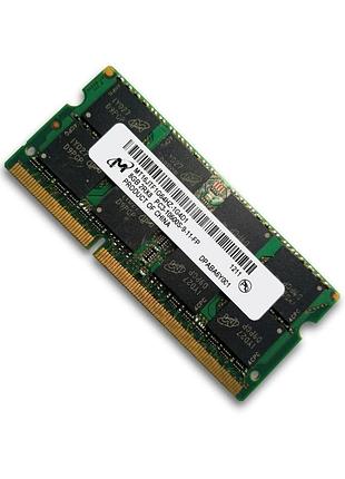 Micron 8gb ddr3 1333mhz pc3-10600s mt16jtf1g64hz-1g4d1 оперативна пам'ять 8 гб ддр3 1333 мгц для ноутбука