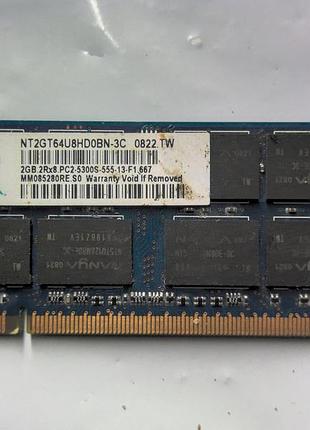 Nanya 2gb ddr2 667mhz nt2gt64u8hd0bn-3c оперативная память 2 гб ддр2 667 мгц для ноутбука