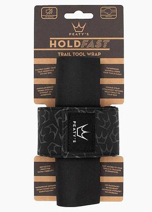 Органайзер на раму для инструмента peaty's holdfast trail tool wrap, nightrider black