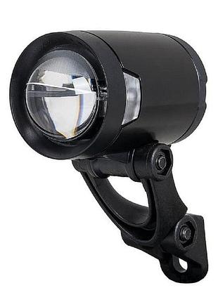 Фара передня herrmans led pro ebike, 100lux, 6/12v, чорний