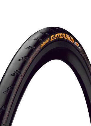 Покрышка continental gatorskin, 27x1 1/4, 32-630, черная, не складная, polyx breaker, skin, 440гр.