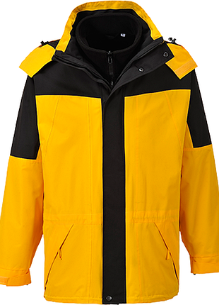 Мужская куртка aviemore 3-в-1 s570 желтый, 3xl