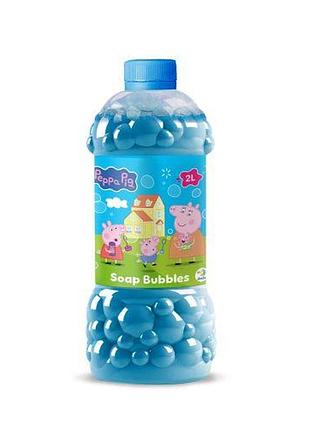 Пузырьки мыльные с палочкой «peppa pig». объем 2000 мл