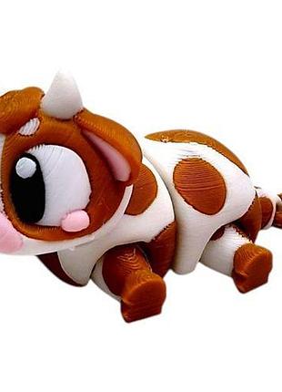 3d брелоки "cute cow / милая коровка", keychain, 3d печать