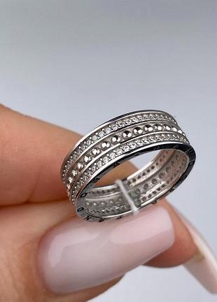 Серебряное кольцо пандора 1089