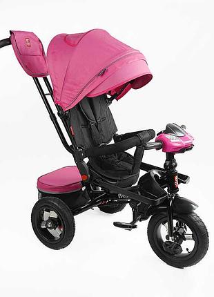 Велосипед коляска триколісний best trike поворотне сидіння, музична фара, кермо складане 6088 f – 701-16