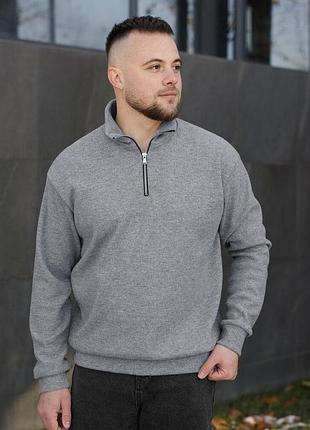 Джемпер pobedov evermont сірий m 2