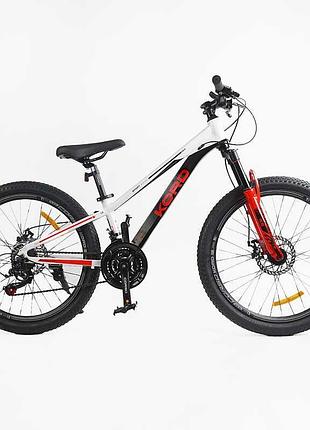 Велоcипед спортивний corso «kord» 24" дюймів kd-52090