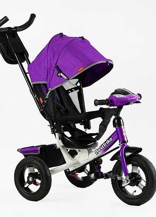 Велосипед 3390 - 30-126 best trike (1) надувні колеса d=29см. переднє, d = 26см. задні, фара з usb, пульт
