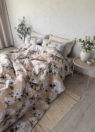 Постельное белье бязь купала беж двуспальный 4