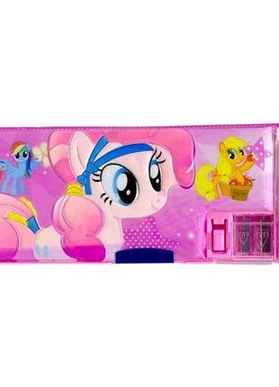 Пенал 3d "my little pony, дружба – это чудо!" розовый