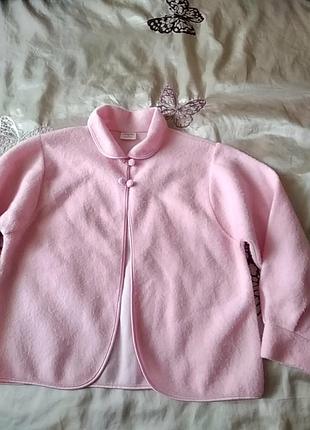 Кофта -накидка пижамная р.м