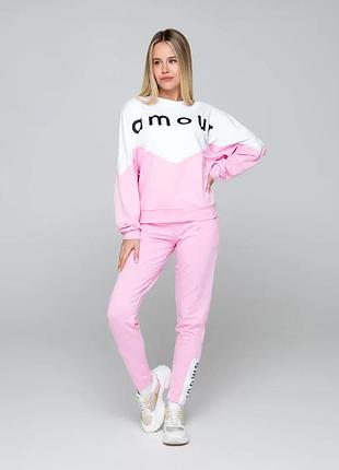 Жіночий костюм amour, рожевий l/xl