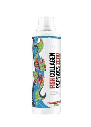 Рідкий колаген mst nutrition fish collagen peptides zero, 500 мл - ківі-полуниця підтримка шкіри та волосся