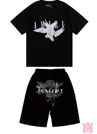 Комплект шорті + футболка amiri