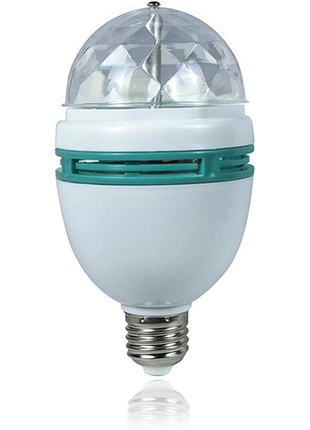 Диско лампа ball rhd-15 ly 399 • светодиодная вращающаяся диско-лампа ball rhd-15 ly 399 e27 rgb для вечеринок и праздников
