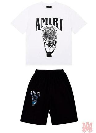 Комплект шорті + футболка amiri
