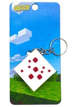 Брелок 3d печать "minecraft cake / торт keychain"