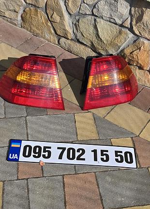 Задні ліхтарі стопи з платами bmw e-46, бмв е46