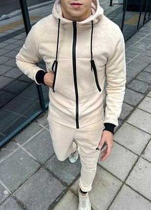 Костюм спортивний мужской некст беж