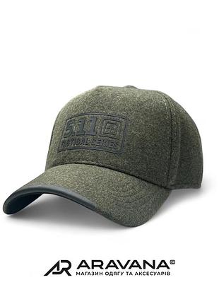 Бейсболка тракер “ 5.11 tactical olive wool fw’26”