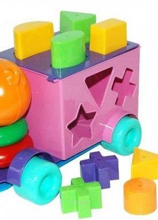 Розвивальна машинка "тигреня"
