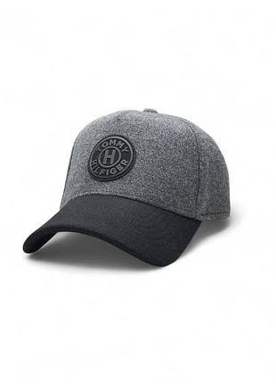 Бейсболка тракер « tommy urban grey fw’26» зимняя с ушами 59-60