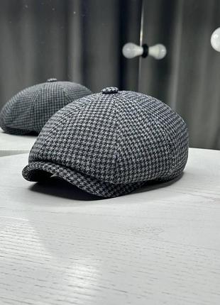 Кепка восьмиклинка "oxford silver wool fw’26" 59
