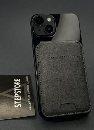 Магнитный кошелек-картхолдер кожаный для iphone magsafe