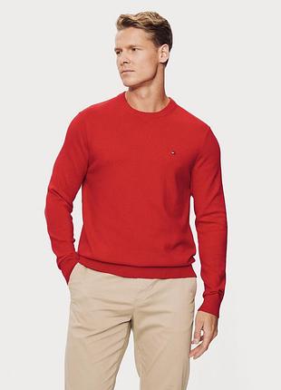 Светр червоний tommy hilfiger