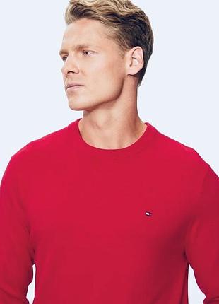 Светр червоний tommy hilfiger 3