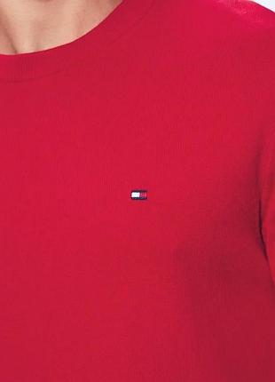 Светр червоний tommy hilfiger 4
