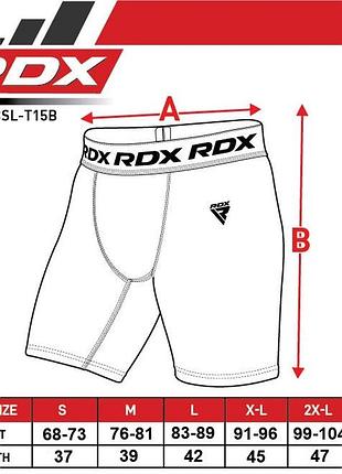 Компрессионные шорты rdx t15 black-m 6