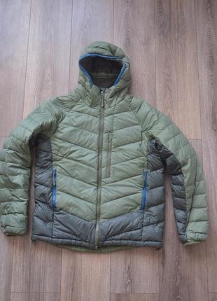 Jack wolfskin мужская зимняя пуховая куртка / s-m размер