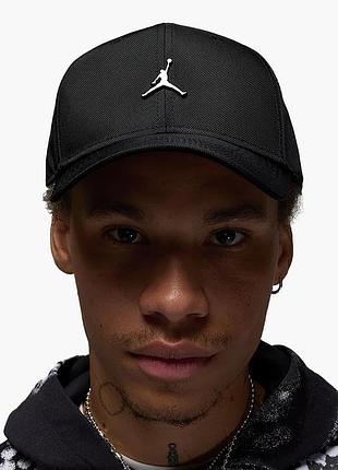 Кепка мужская air jordan risestructured metal jumpman hat black (арт. hm5750-010) m/l