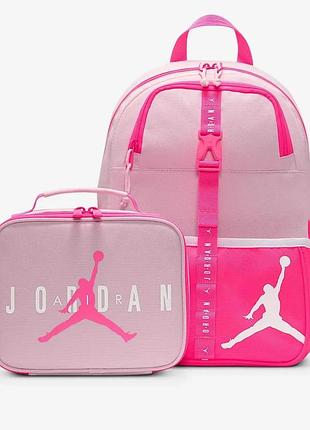 Рюкзак jordan air lunch school bag backpack pink (арт. 9a0775-a9y) misc (размер)