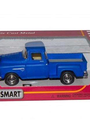 Машинка kinsmart "chevy stepside pick-up" (синя)