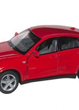 Машинка kinsmart "bmw x6" (красная)